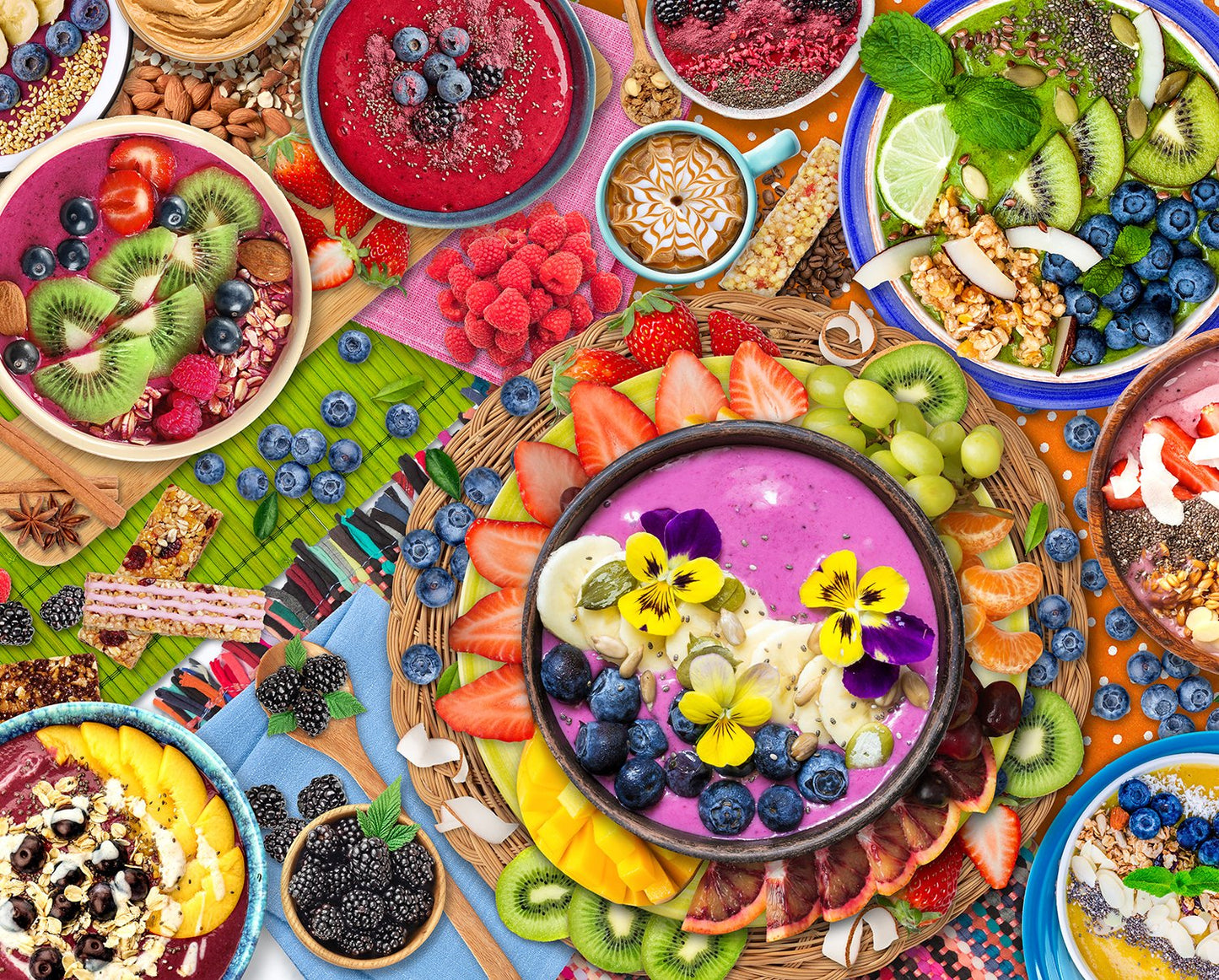 Smoothie Bowls- NEW 1000 Piece Springbok