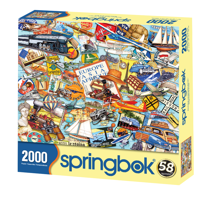 Wanderlust- NEW 2000 Piece Springbok