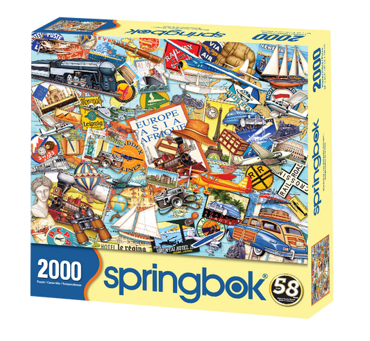 Wanderlust- NEW 2000 Piece Springbok