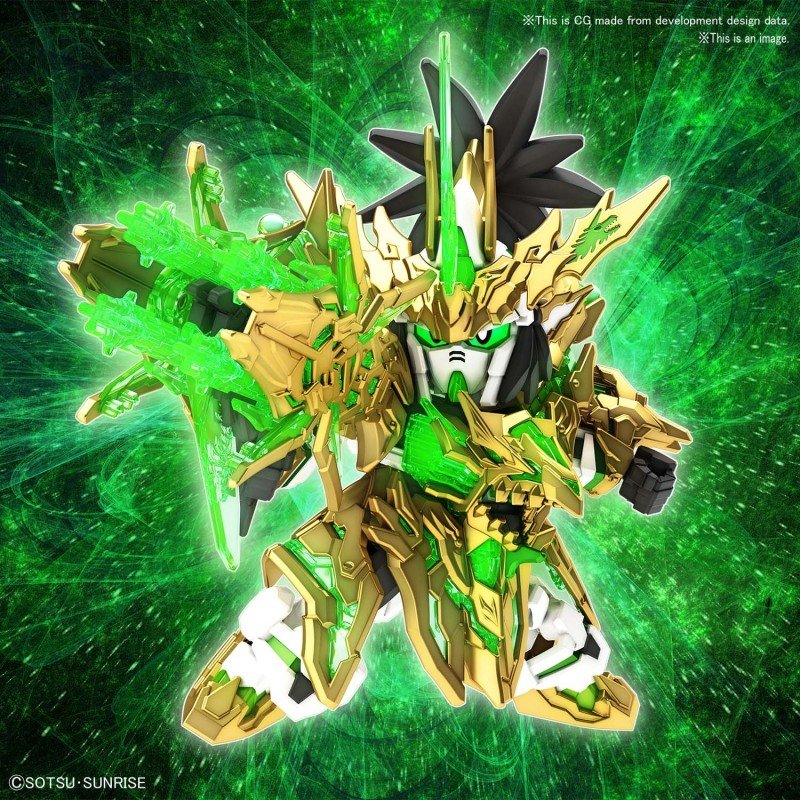 #32 Long Xian Liu Bei Unicorn Gundam "SD Sangoku Soketsuden" Bandai Spirits SD