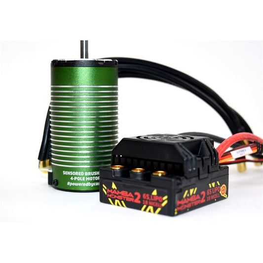 010-0108-03 1/8 Monster 2 WP ESC + 2200KV Sensrd Motor