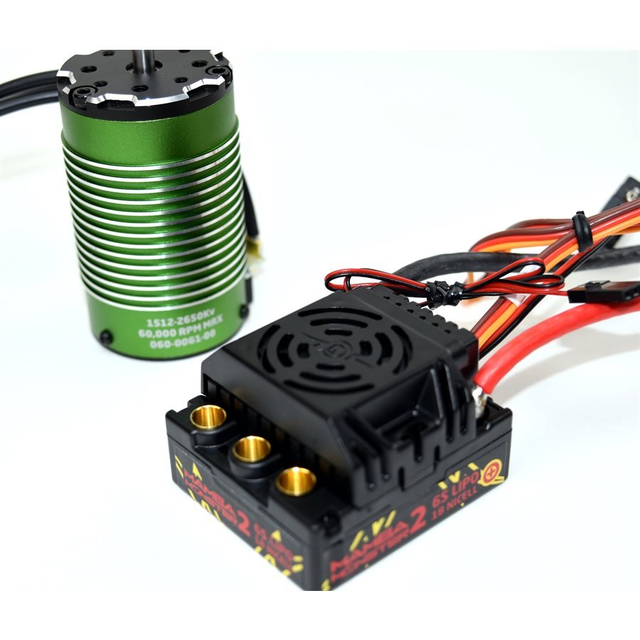 010-0108-04 1/8 Monster 2 WP ESC   2650KV Sensrd Motor