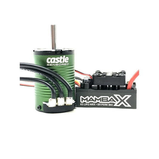 010-0161-01 Mamba X SCT Pro Snsrd ESC + 1410-3800kv 5mm