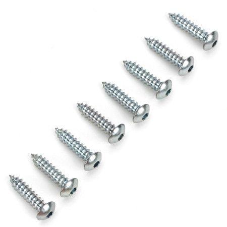 #2x1/2" Button Head Sheet Metal Screws 8/pkg