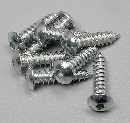 #4x1/2" Button Head Sheet Metal Screws 8pc