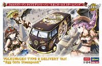 VW Type 2 Delivery Van 1:24 Egg Girls Steampunk