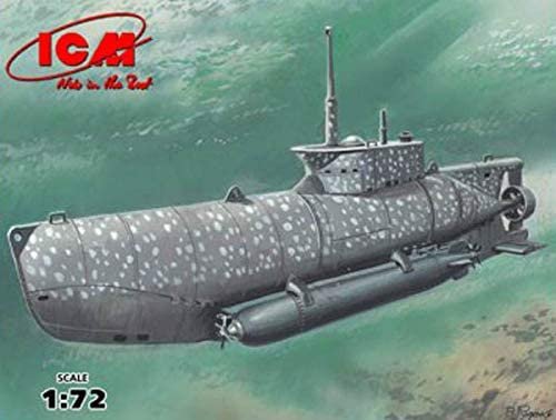 WWII German U-Boat XXVIIB 1:72