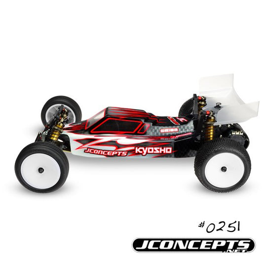 0251 Illuzion Kyosho RB6 Finnisher Body w/Wing Clear