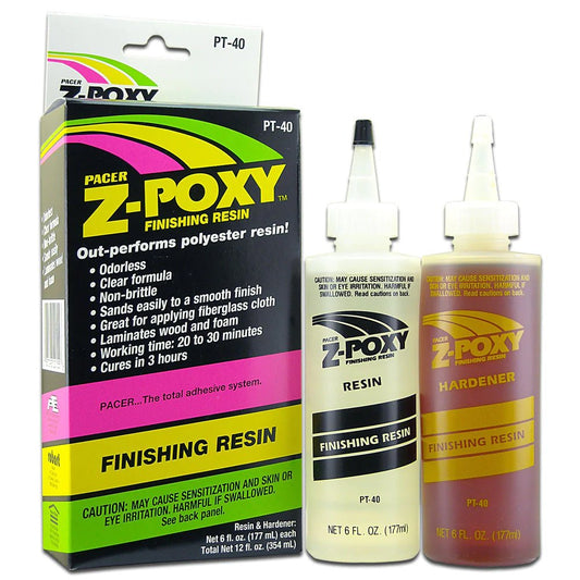 Z-POXY Zap Epoxy Finishing Resin - 12oz  355mL