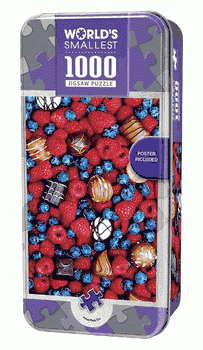 World?s Smallest - Sweet Delights 1000pc Puzzle in a Tin