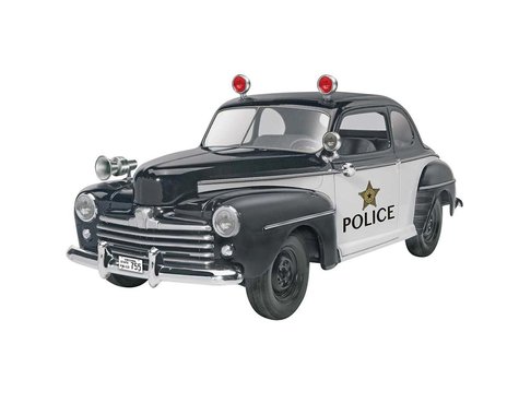 854318 1/25 '48 Ford Police Coupe 2n1