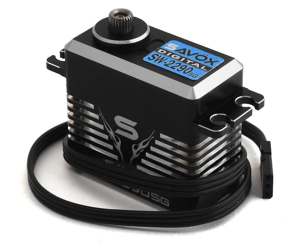 Waterproof Premium High Voltage Brushless Digital Servo 0.11sec / 972.1oz @ 8.4v - Black Edition