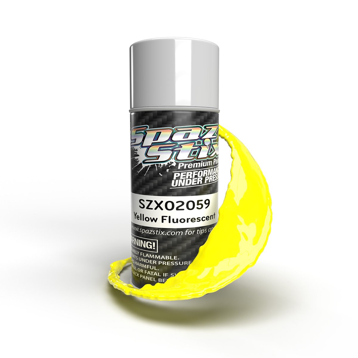 YELLOW FLUORESCENT AEROSOL PAINT 3.5OZ