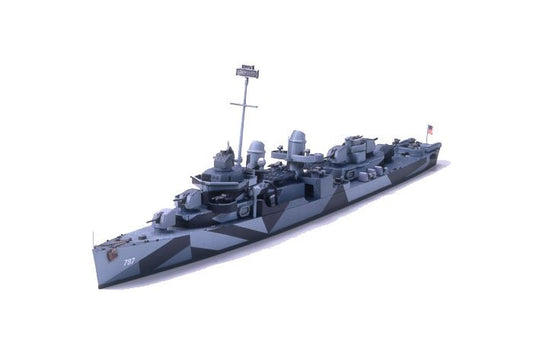 1/700 US Destroyer Cushing Plastic Model Kit