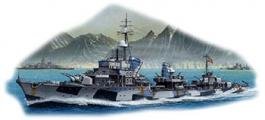 1/700 German Destroyer Z Class Z37-39 Project Barbara