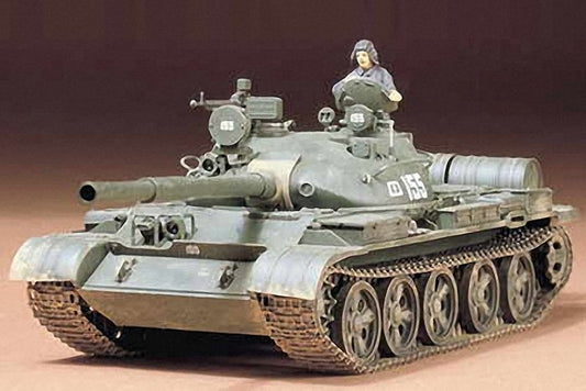 1/35 Russian T-62 Tank Plastic Model Kit for CA208